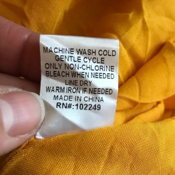 SKIES are blue summer maxi ruffled dress with spaghetti straps size large. New. - Picture 10 of 12